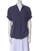 Xirena Short Sleeve Button-Up Top