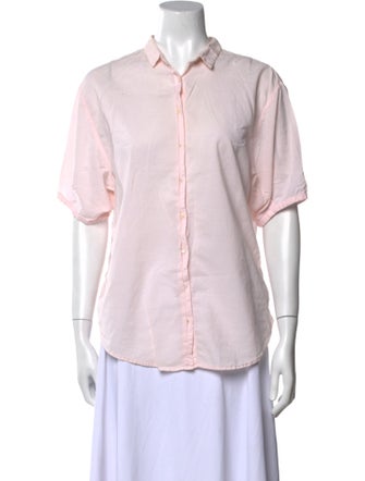 Xirena Short Sleeve Button-Up Top