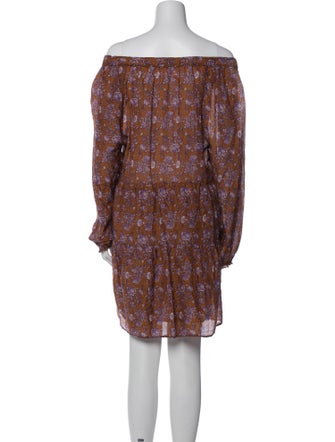 Xirena Floral Print Mini Dress