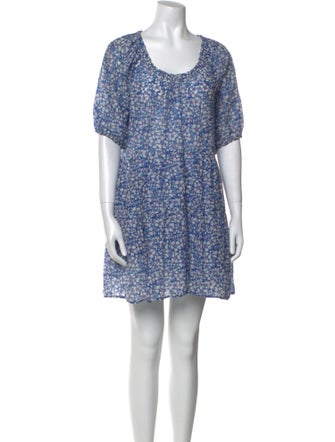 Xirena Floral Print Mini Dress