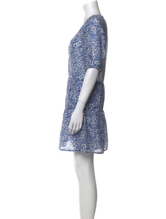 Xirena Floral Print Mini Dress