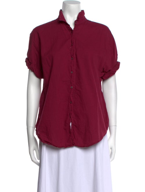 Xirena Short Sleeve Button-Up Top