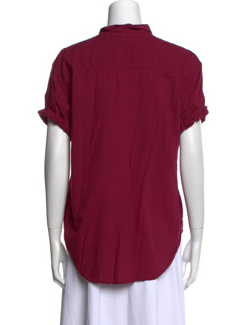 Xirena Short Sleeve Button-Up Top