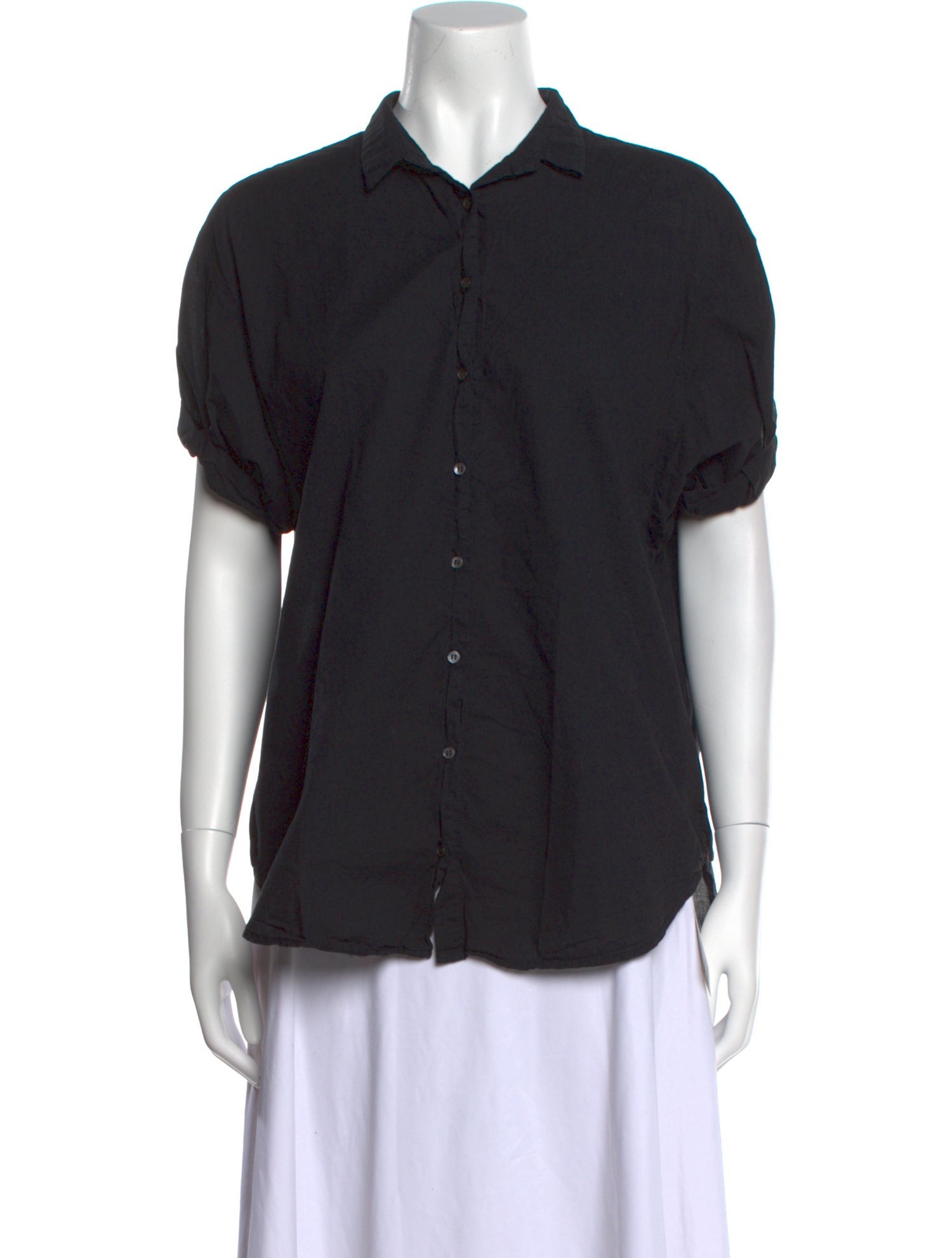 Xirena Short Sleeve Button-Up Top