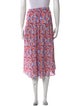 Xirena Floral Print Midi Length Skirt
