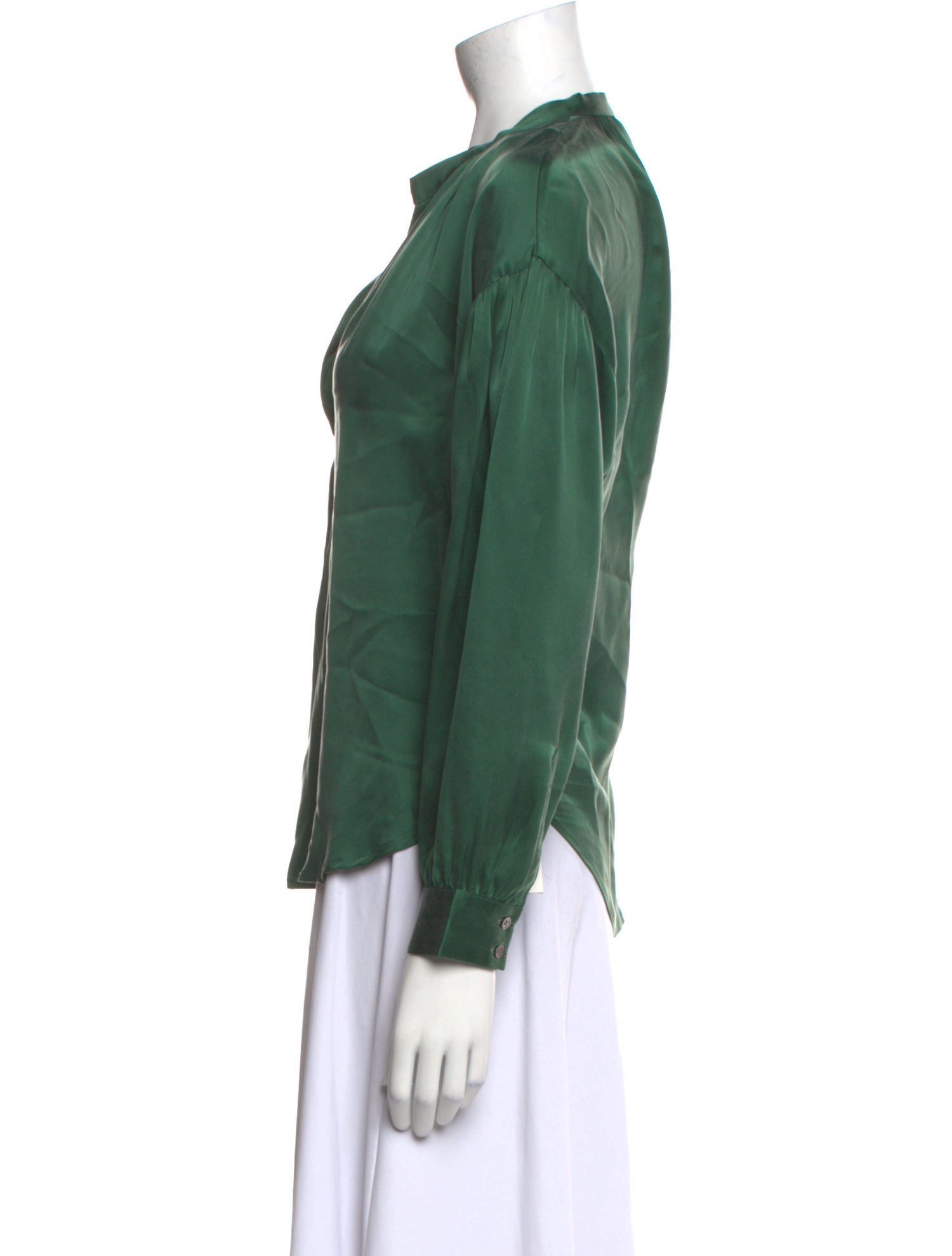 Xirena Silk V-Neck Blouse