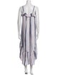 Xirena Striped Midi Length Dress