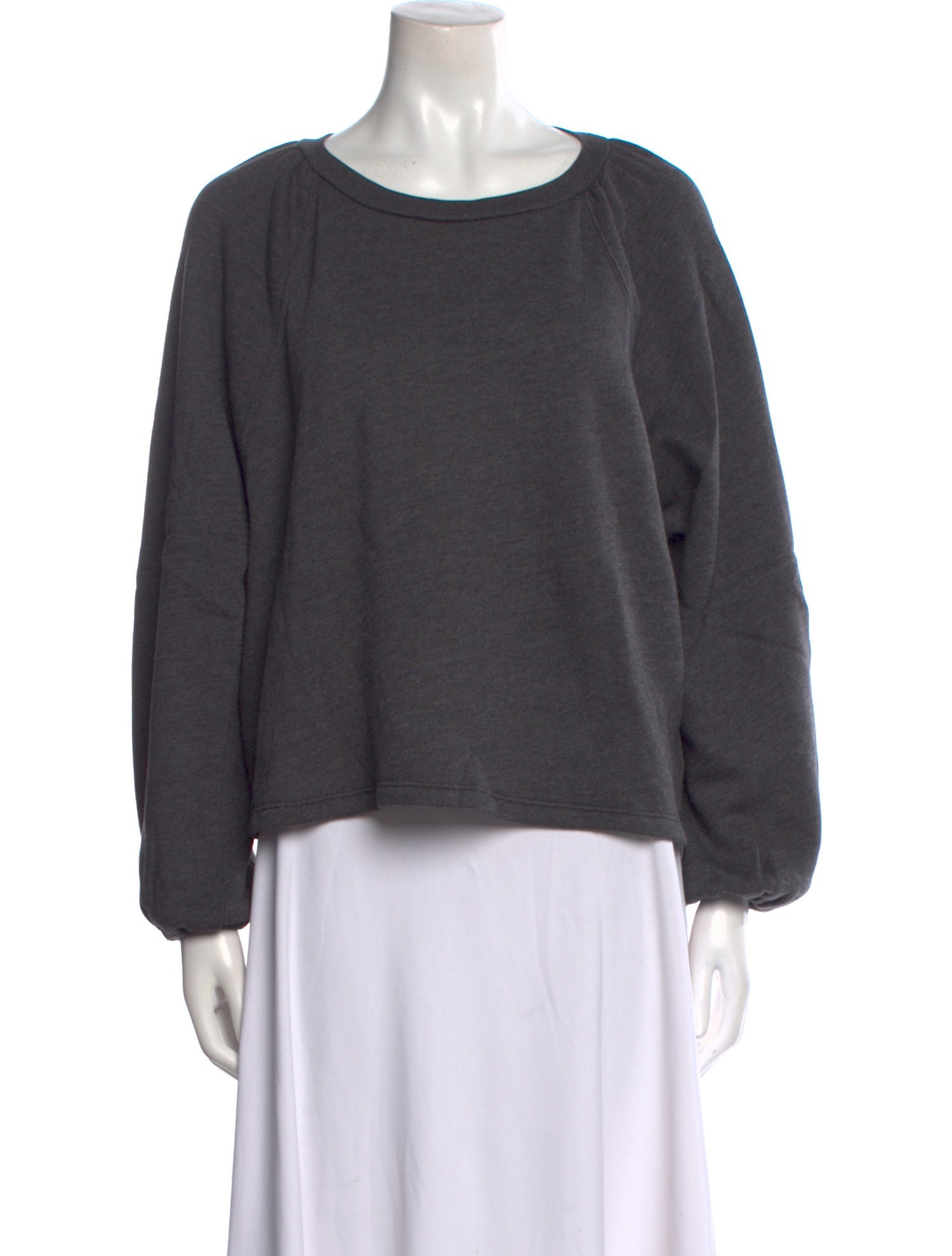 Xirena Bateau Neckline Long Sleeve Sweatshirt