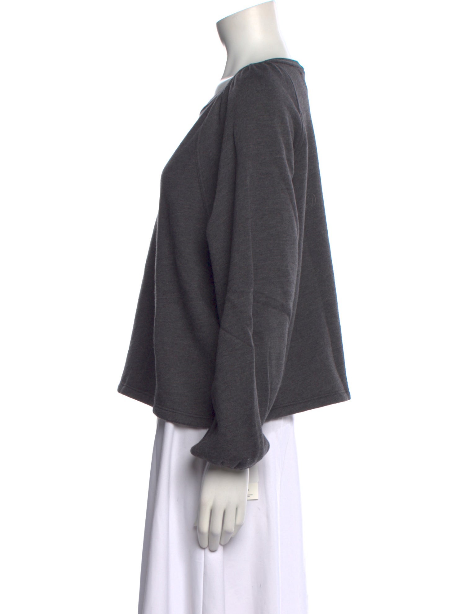 Xirena Bateau Neckline Long Sleeve Sweatshirt