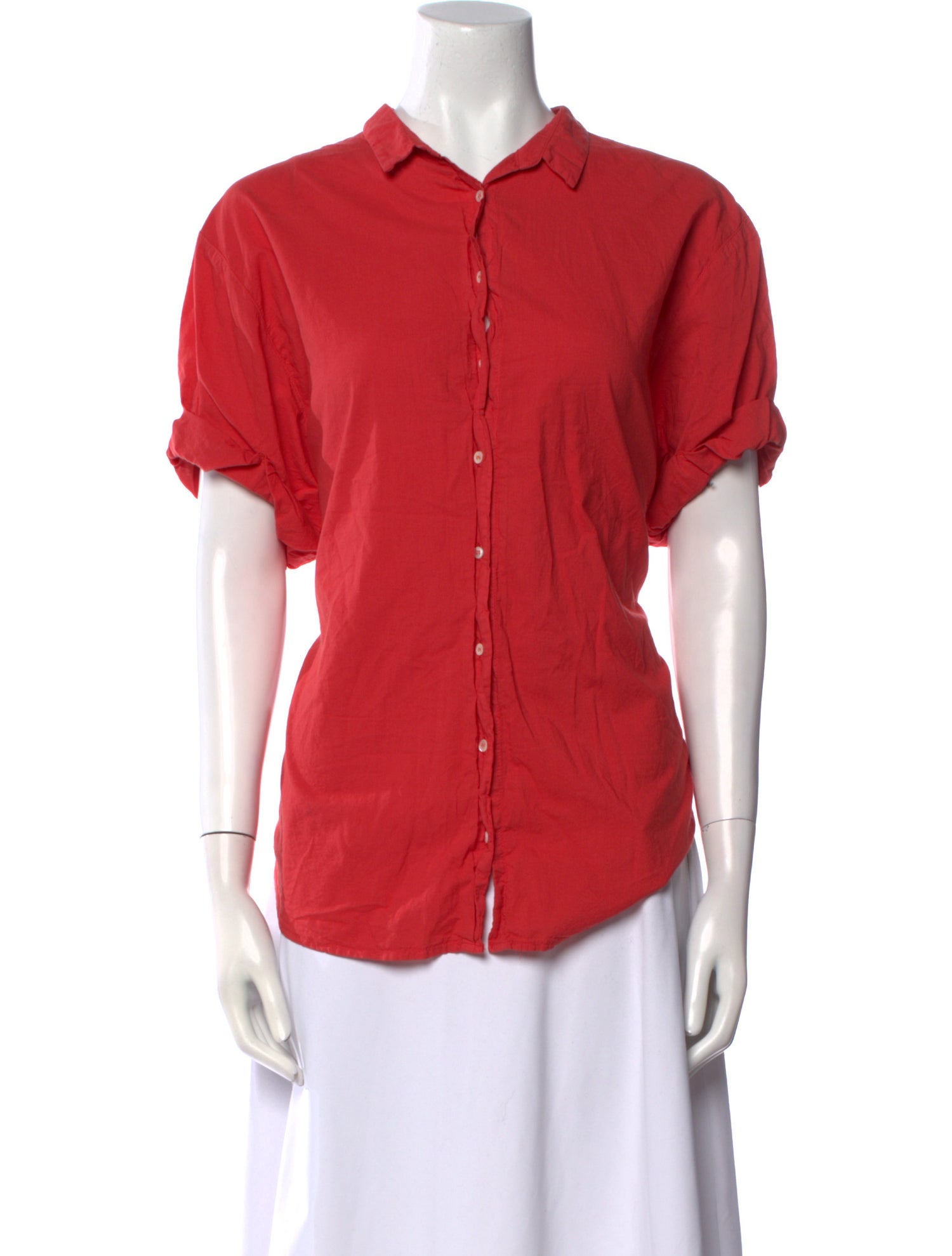 Xirena Short Sleeve Button-Up Top