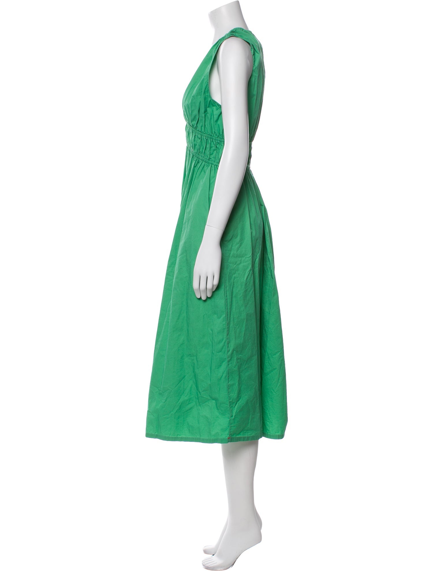 Xirena V-Neck Midi Length Dress