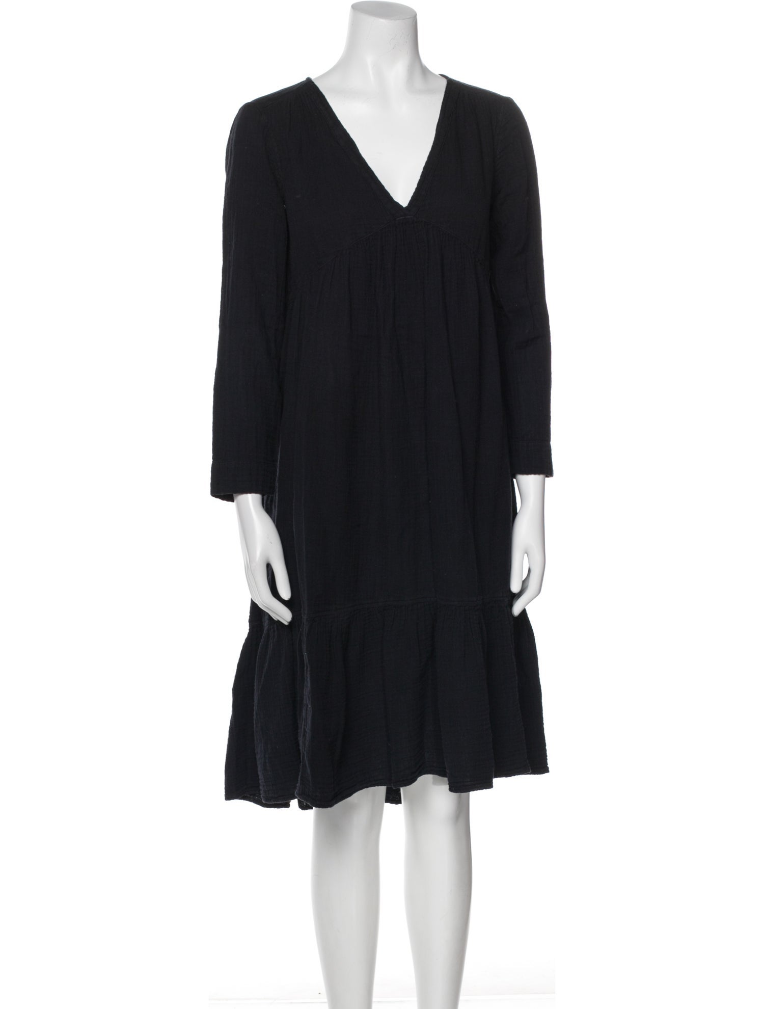 Xirena V-Neck Knee-Length Dress