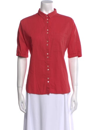 Xirena Short Sleeve Button-Up Top