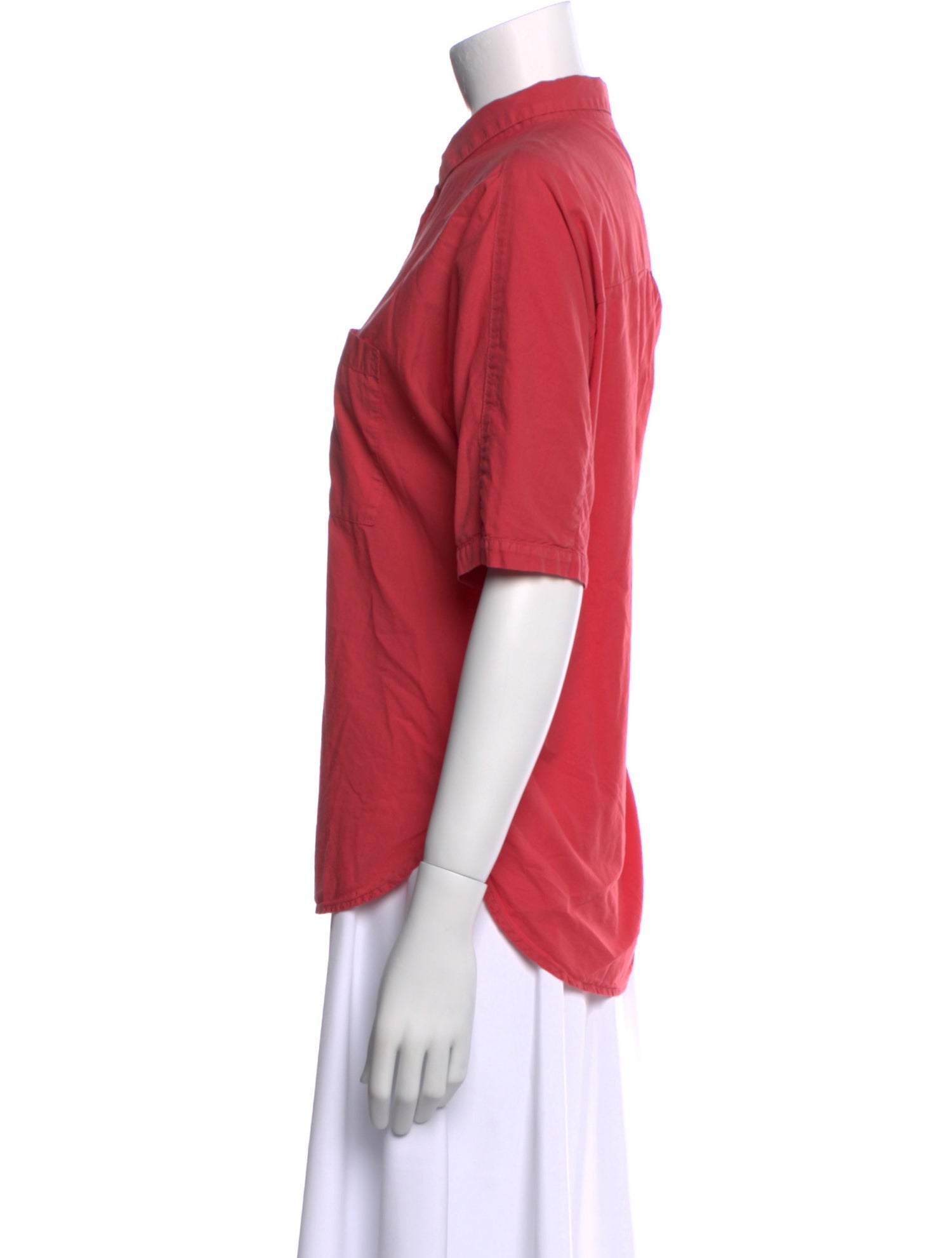 Xirena Short Sleeve Button-Up Top