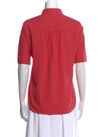 Xirena Short Sleeve Button-Up Top