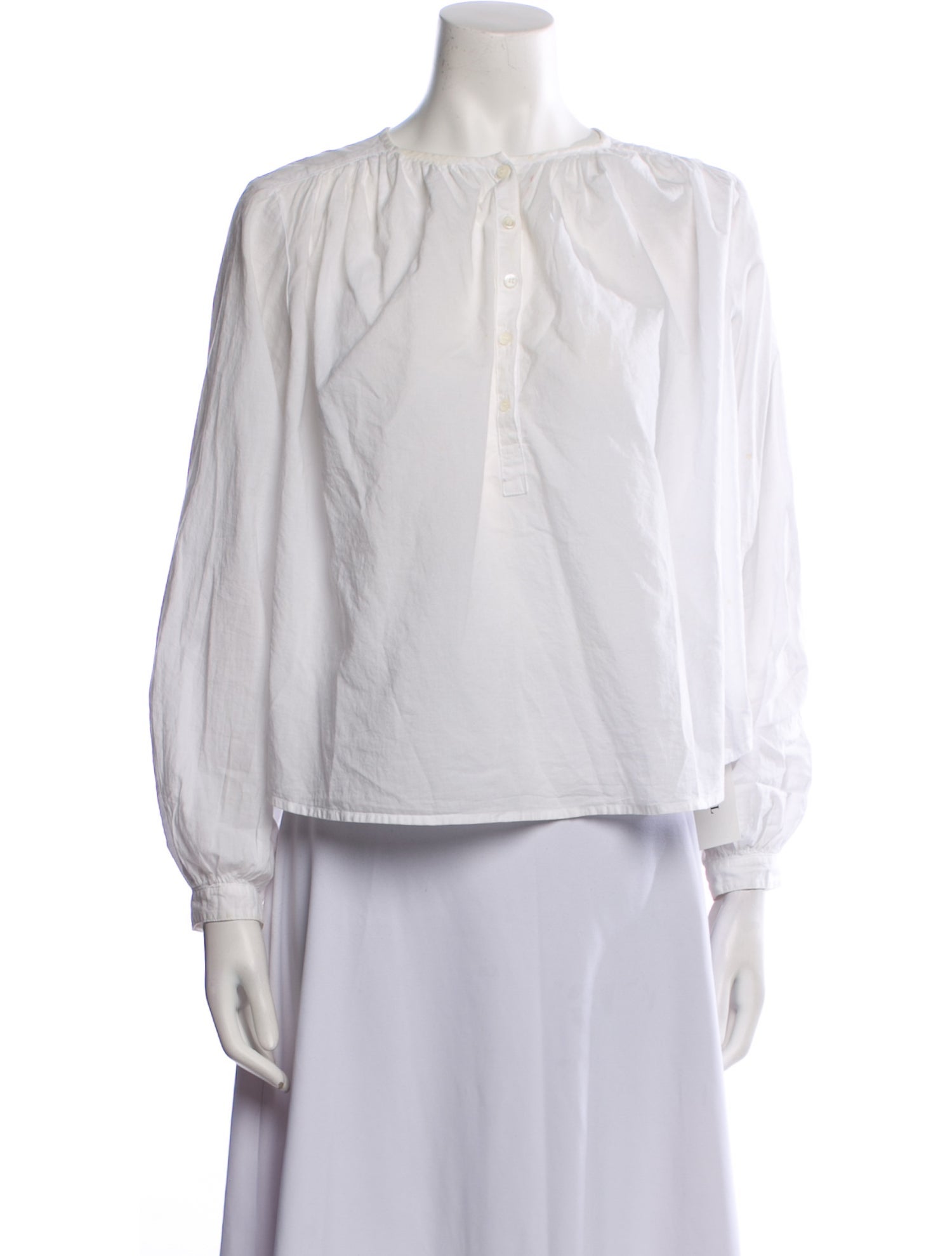 Xirena V-Neck Long Sleeve Blouse