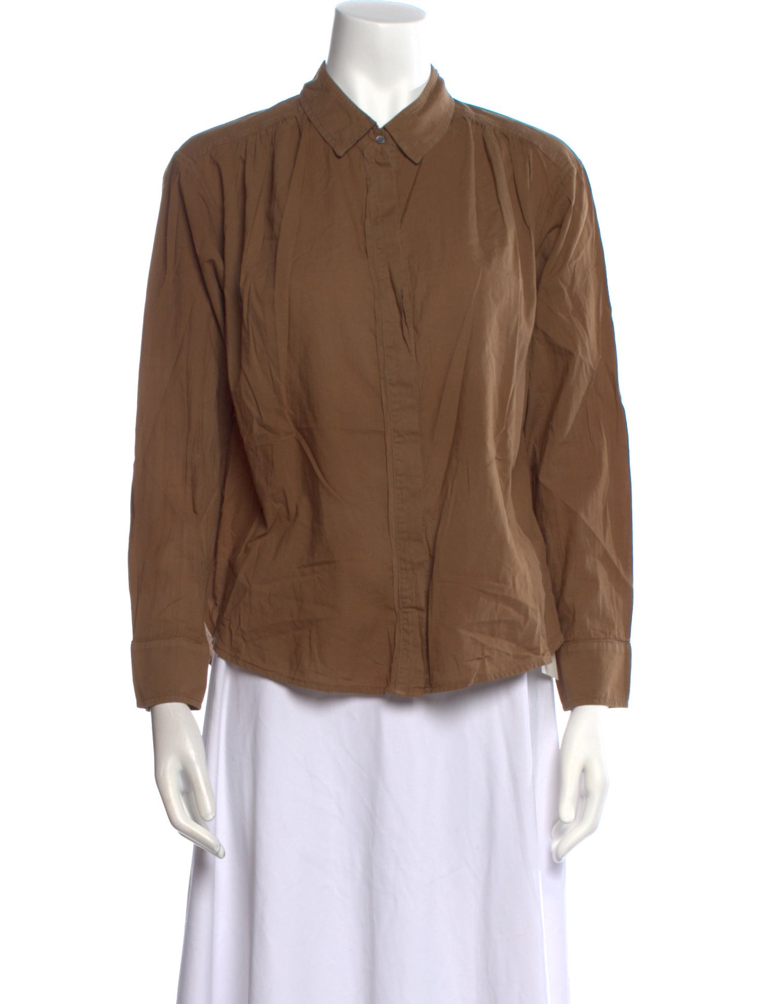 Xirena Long Sleeve Button-Up Top