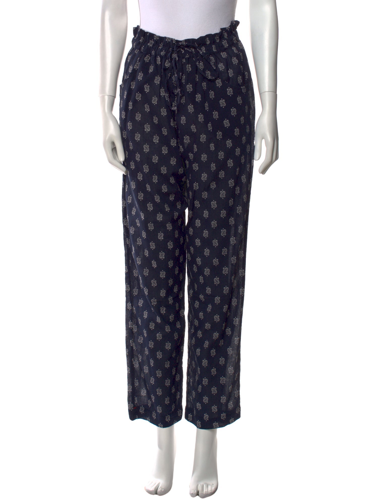 Xirena Paisley Print Straight Leg Pants