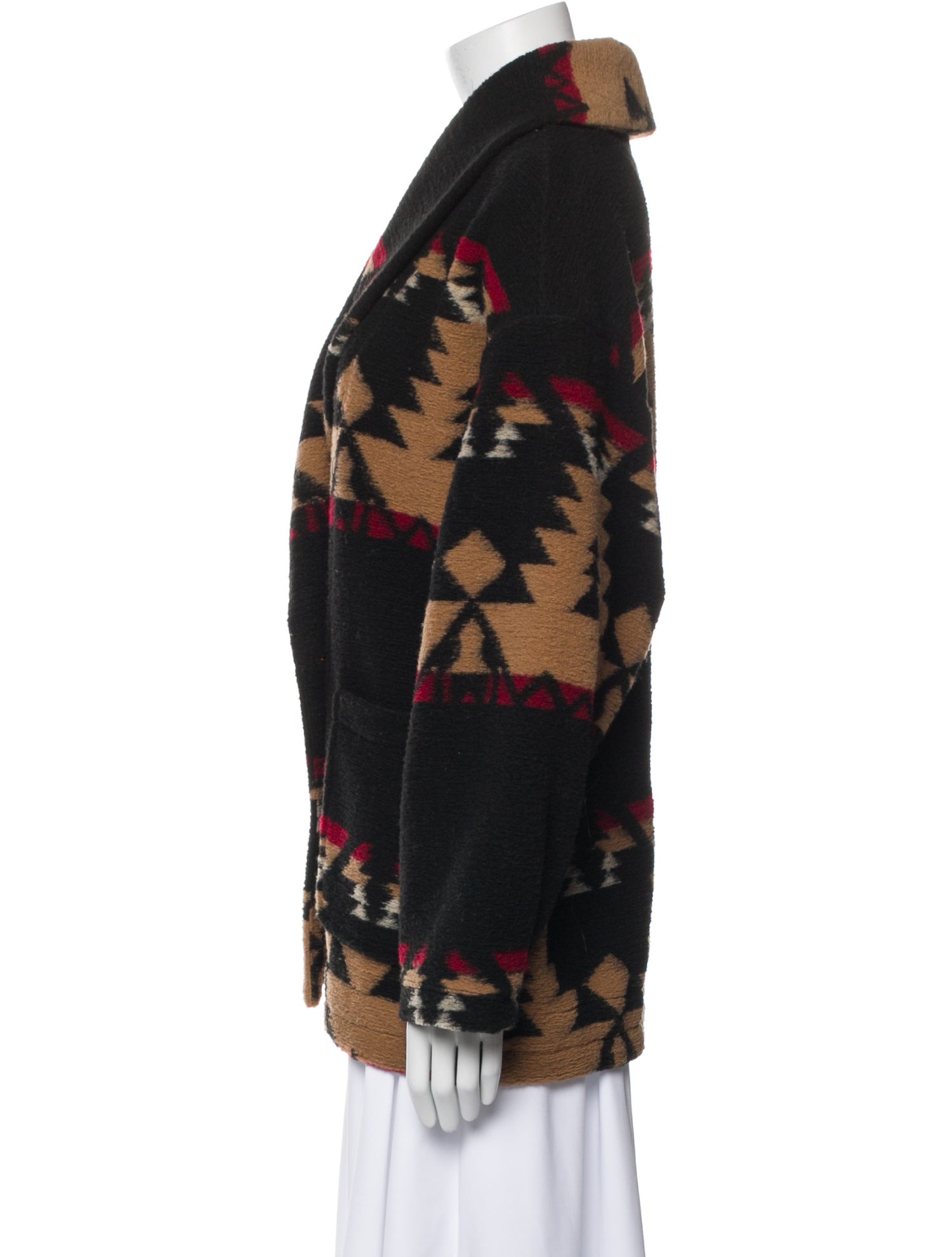 Xirena Printed Faux Fur Jacket