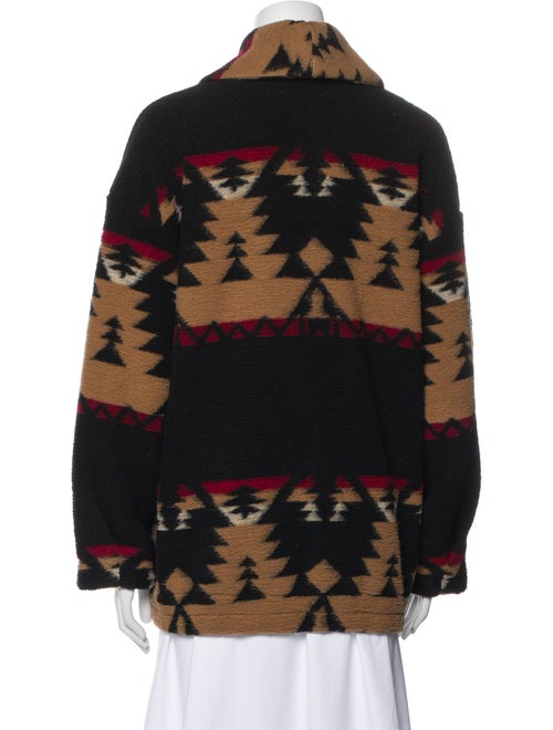 Xirena Printed Faux Fur Jacket