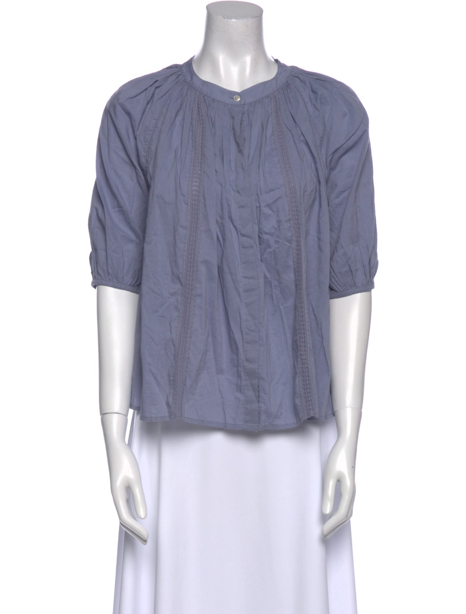 Xirena Crew Neck Three-Quarter Sleeve Blouse w/ Tags