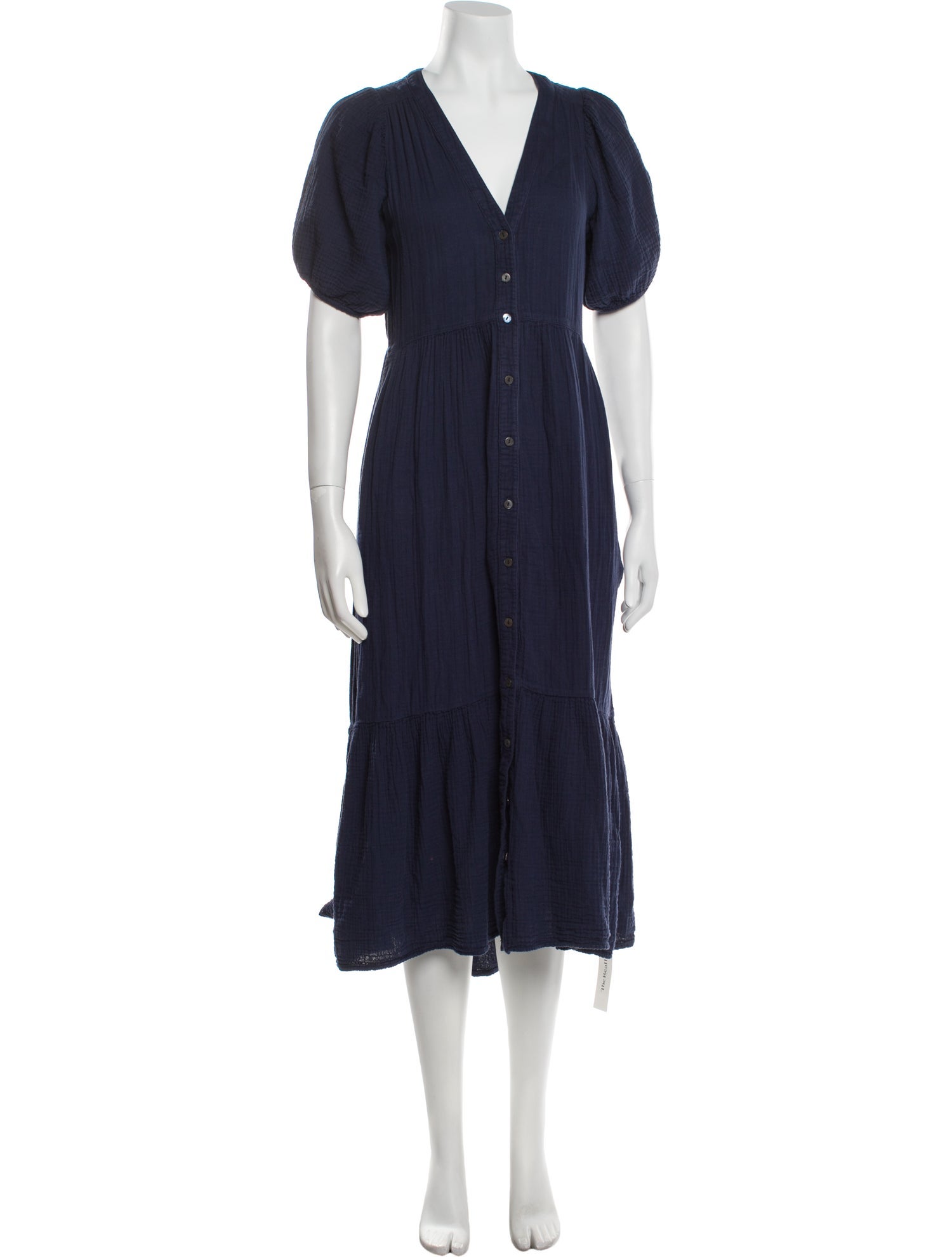 Xirena V-Neck Long Dress