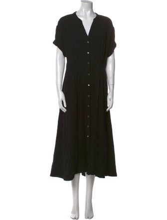 Xirena V-Neck Long Dress