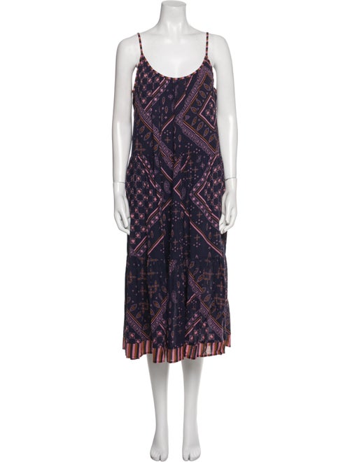 Xirena Printed Midi Length Dress