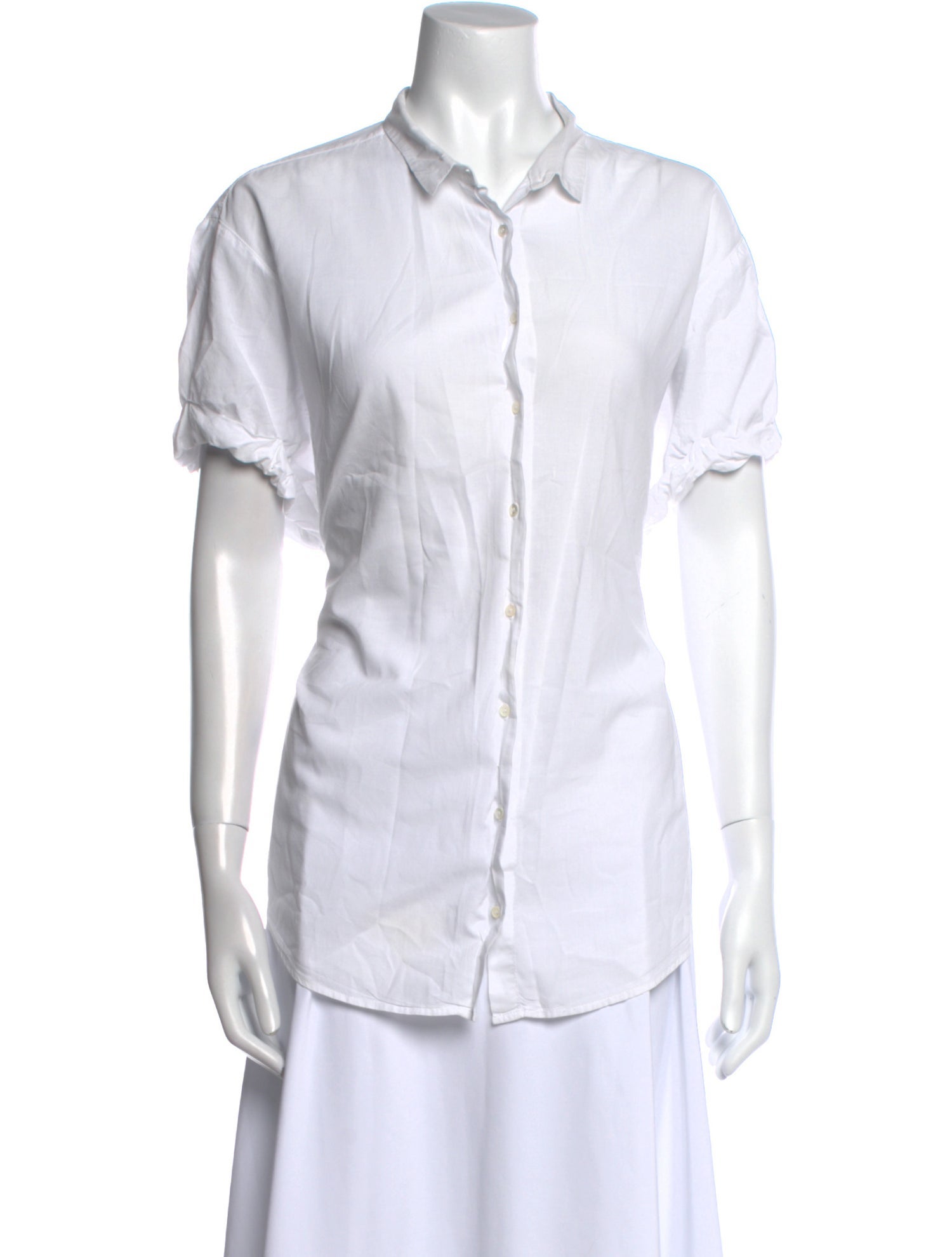 Xirena Short Sleeve Button-Up Top
