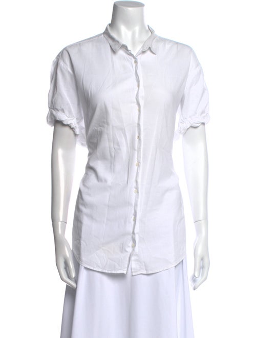 Xirena Short Sleeve Button-Up Top
