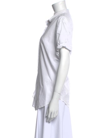 Xirena Short Sleeve Button-Up Top