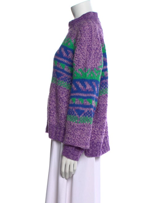 Xirena Striped Mock Neck Sweater