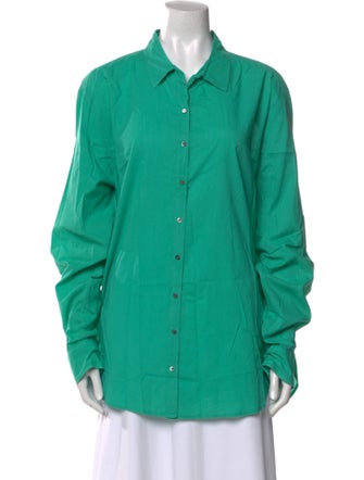 Xirena Long Sleeve Button-Up Top