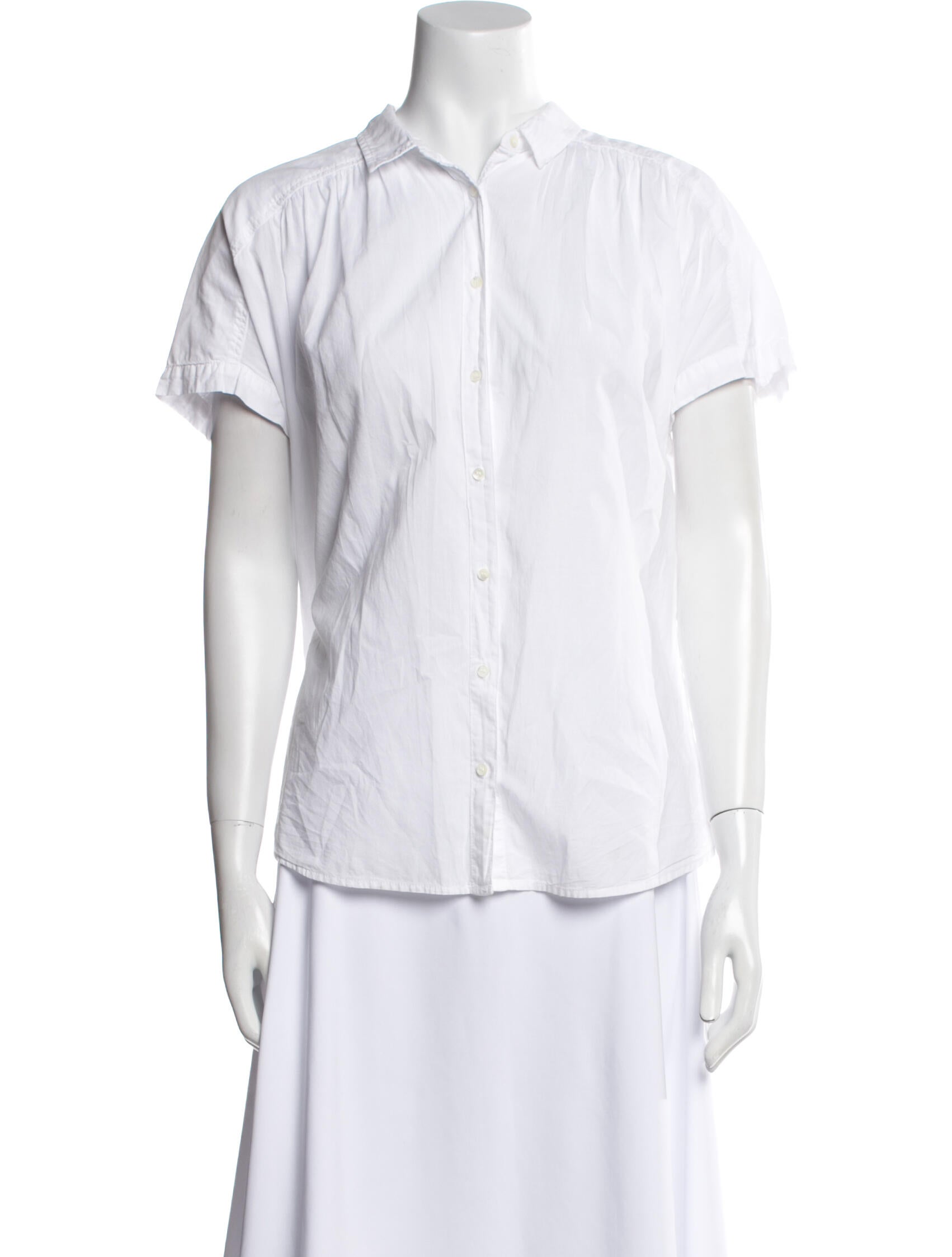 Xirena Short Sleeve Button-Up Top