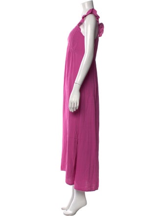 Xirena V-Neck Long Dress