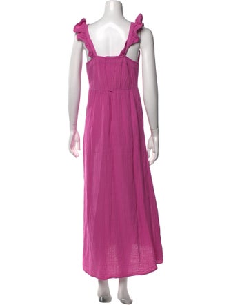 Xirena V-Neck Long Dress