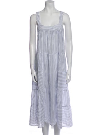 Xirena Striped Long Dress