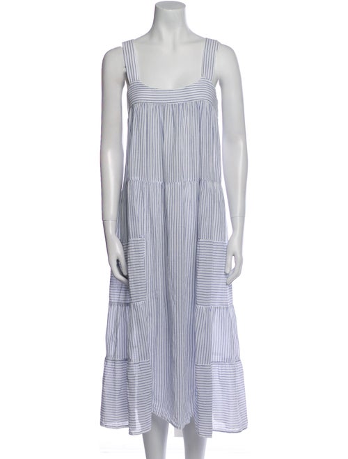 Xirena Striped Long Dress