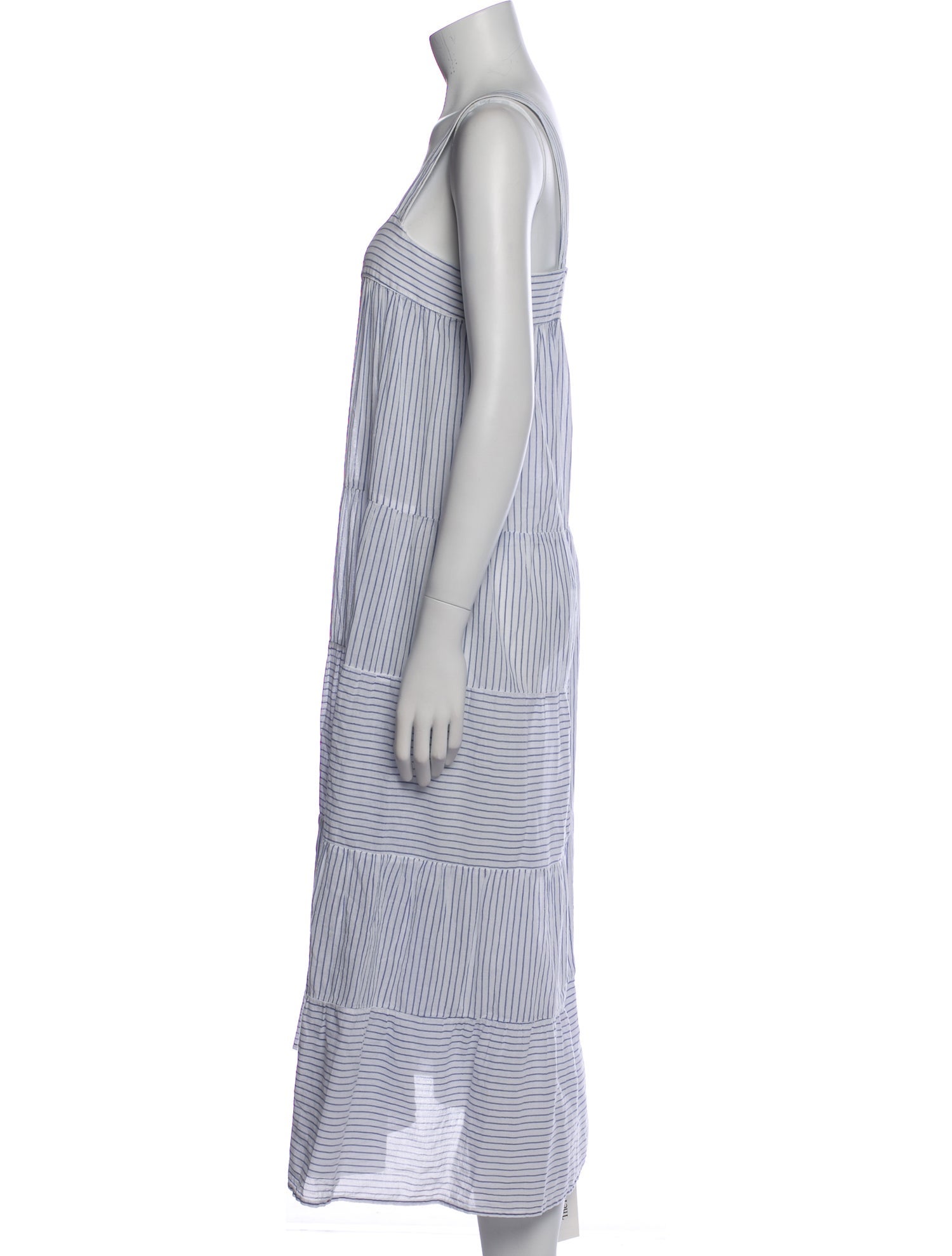 Xirena Striped Long Dress