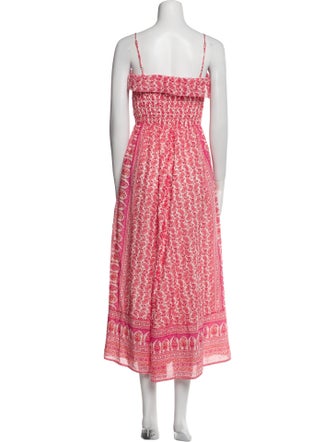 Xirena Floral Print Long Dress