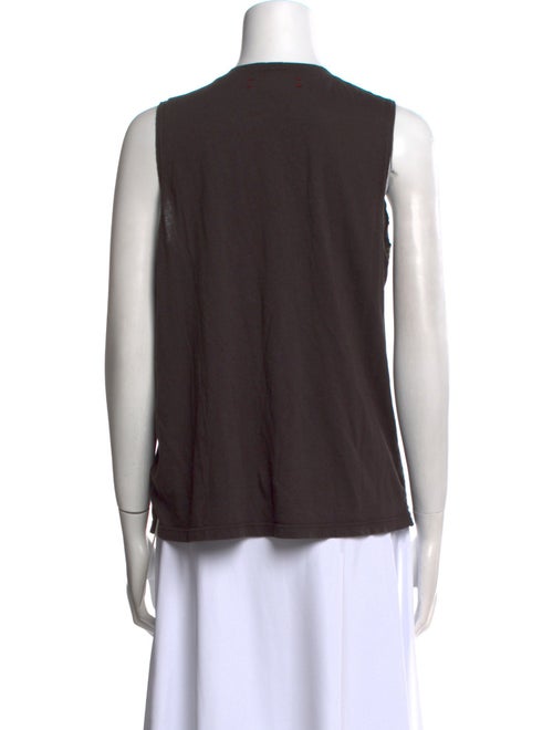 Xirena Floral Print Scoop Neck Top