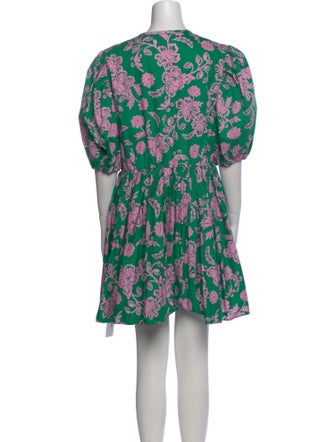 Xirena Floral Print Knee-Length Dress