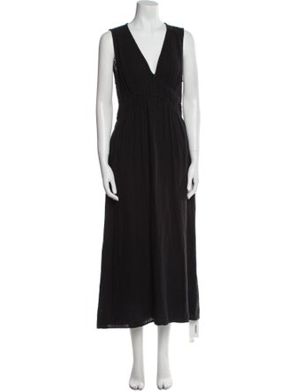 Xirena V-Neck Long Dress