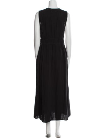 Xirena V-Neck Long Dress