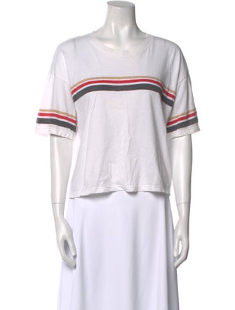 Xirena Striped Scoop Neck T-Shirt