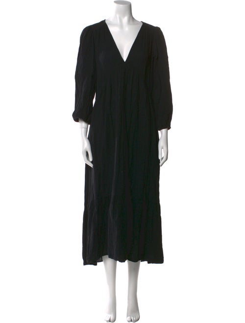 Xirena V-Neck Long Dress