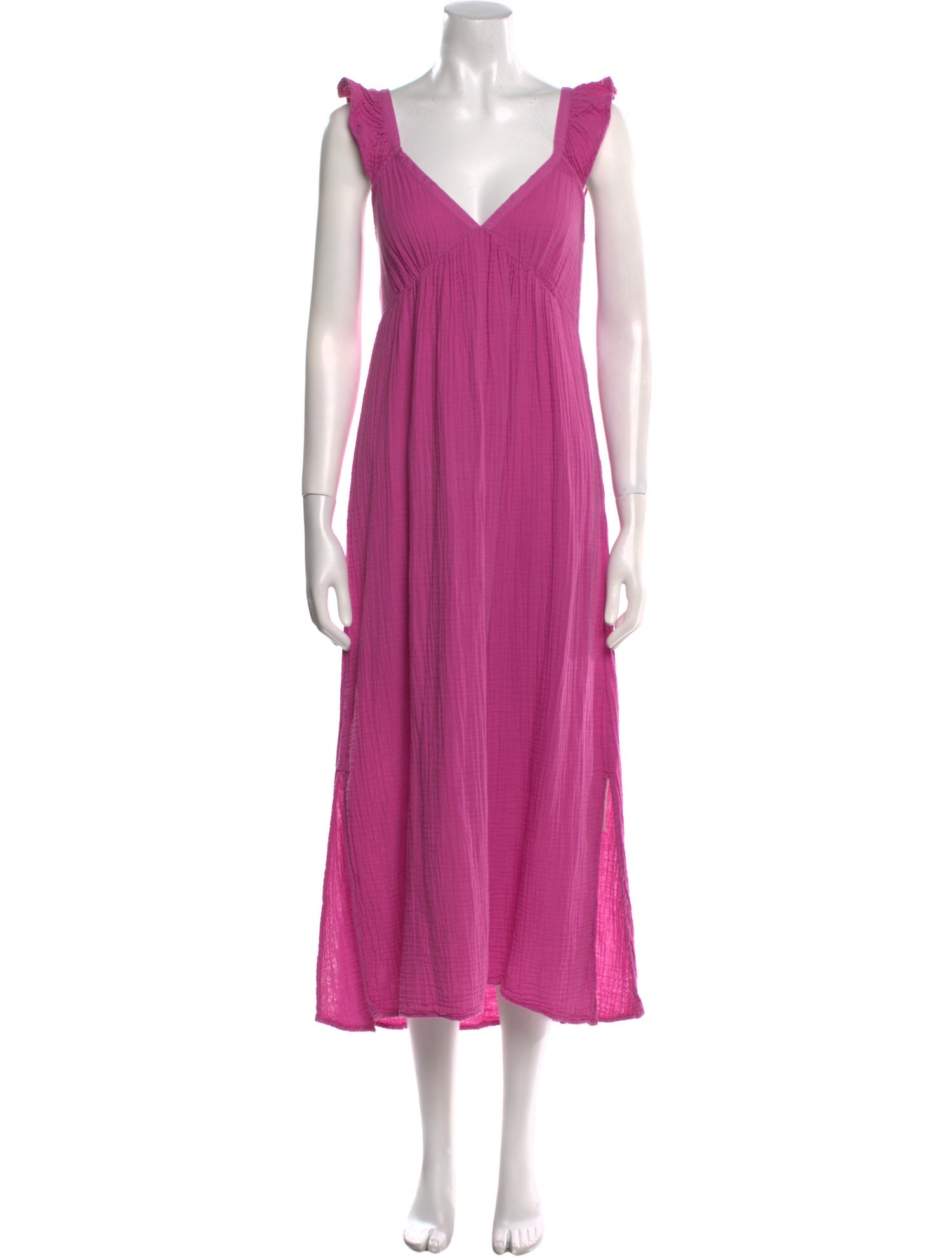 Xirena V-Neck Long Dress