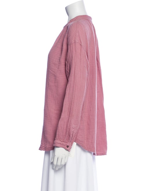 Xirena Mock Neck Long Sleeve Blouse