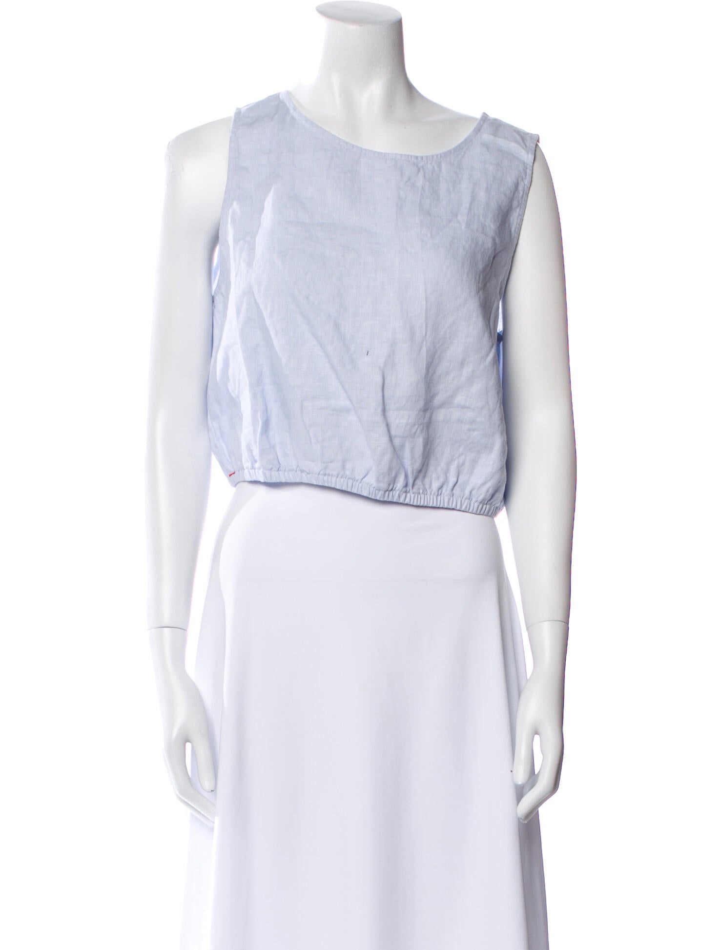 Xirena Linen Scoop Neck Crop Top w/ Tags