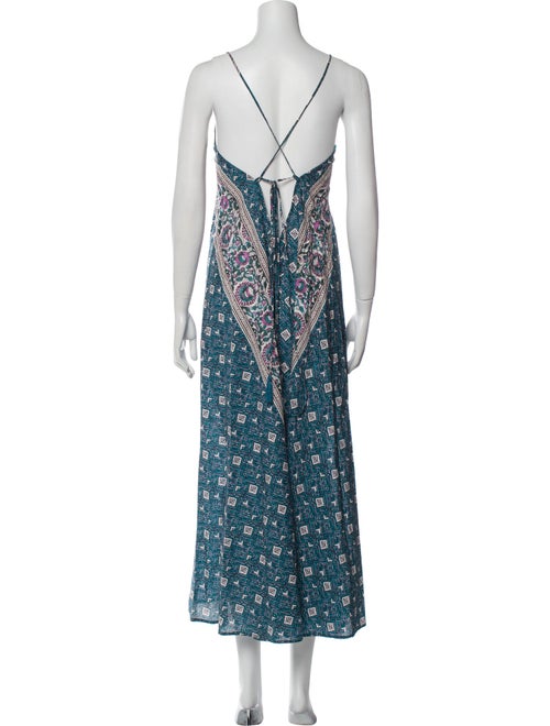 Xirena Floral Print Midi Length Dress